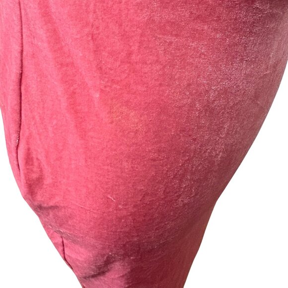 Jessica Embellished Velvet Midi Dress Size M Mauve With Rhinestone Trim - Picture 12 of 12